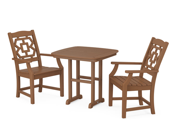 Martha Stewart by POLYWOOD® Chinoiserie 3-Piece Dining Set