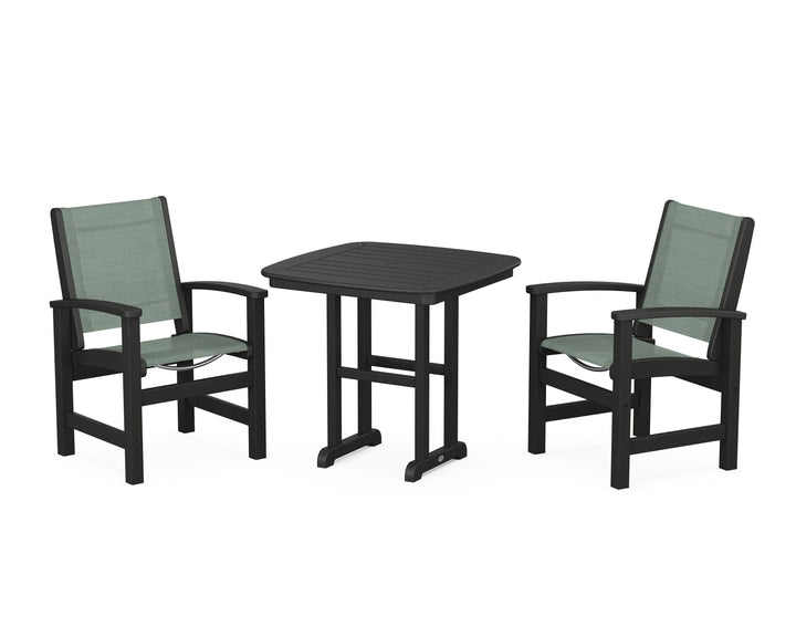 POLYWOOD® Coastal 3-Piece Dining Set