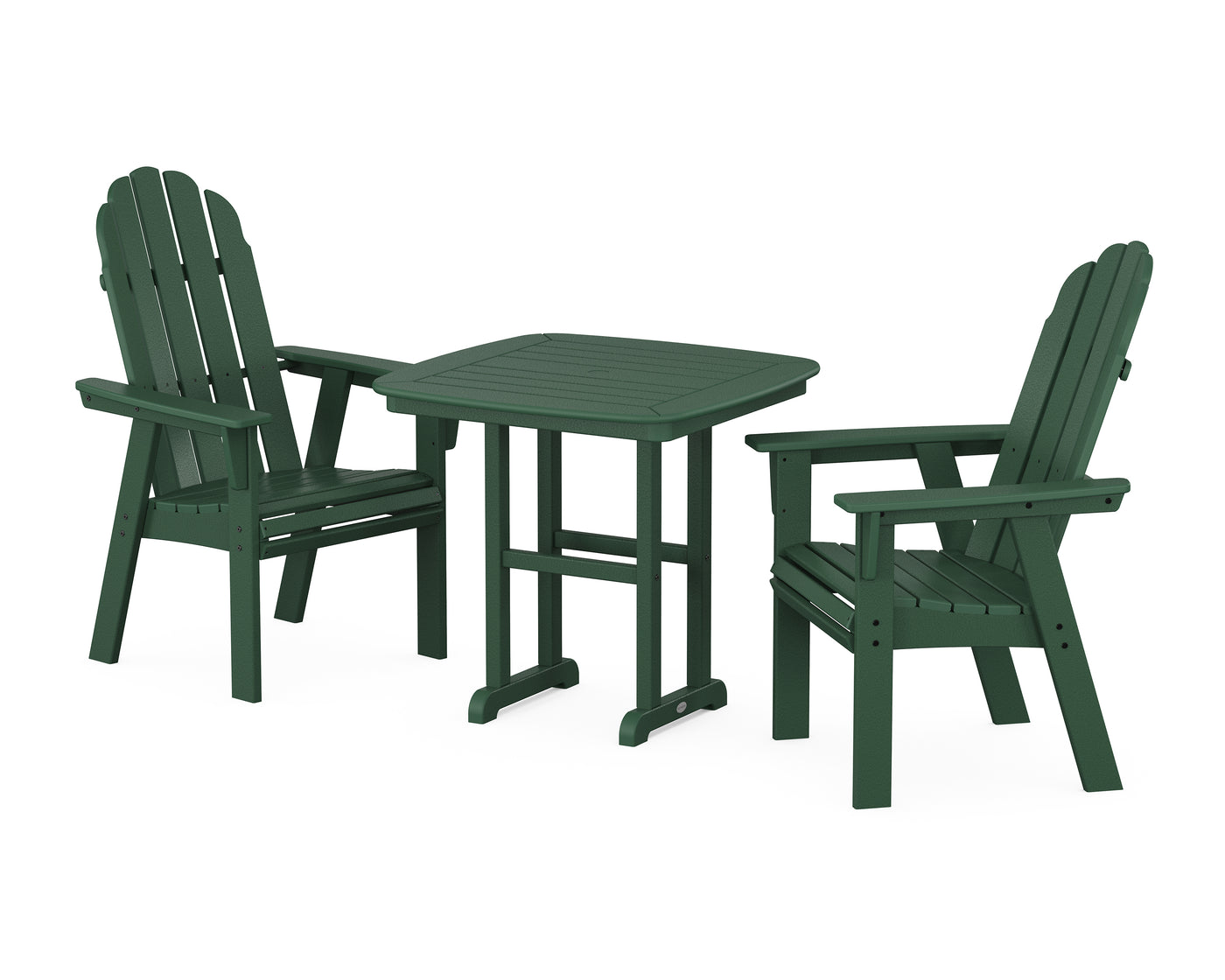 Vineyard Adirondack 3-Piece Dining Set