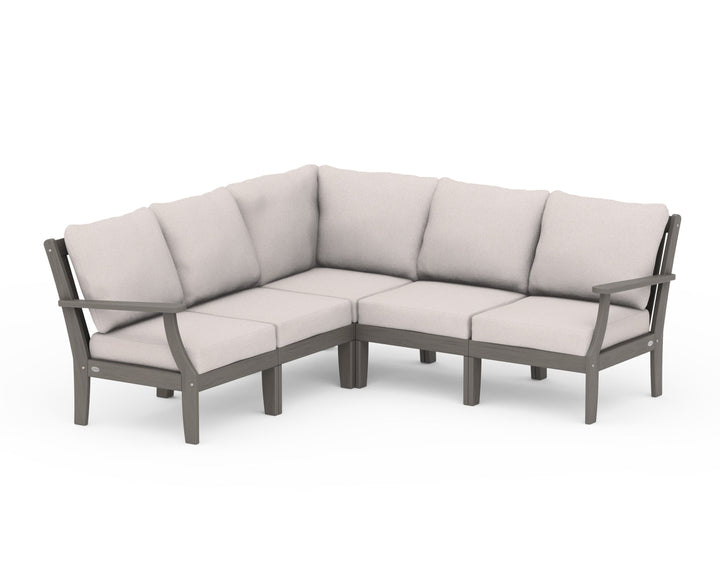 POLYWOOD® Braxton Modular 5-Piece Deep Seating Set