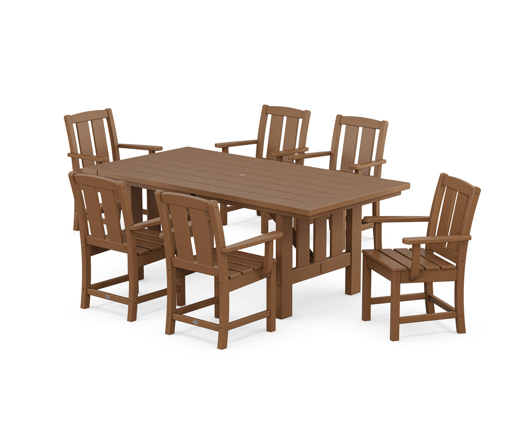 POLYWOOD® Mission Arm Chair 7-Piece Mission Dining Set