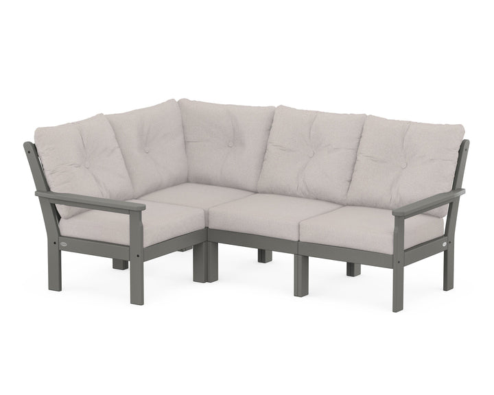 POLYWOOD® Vineyard 4-Piece Sectional