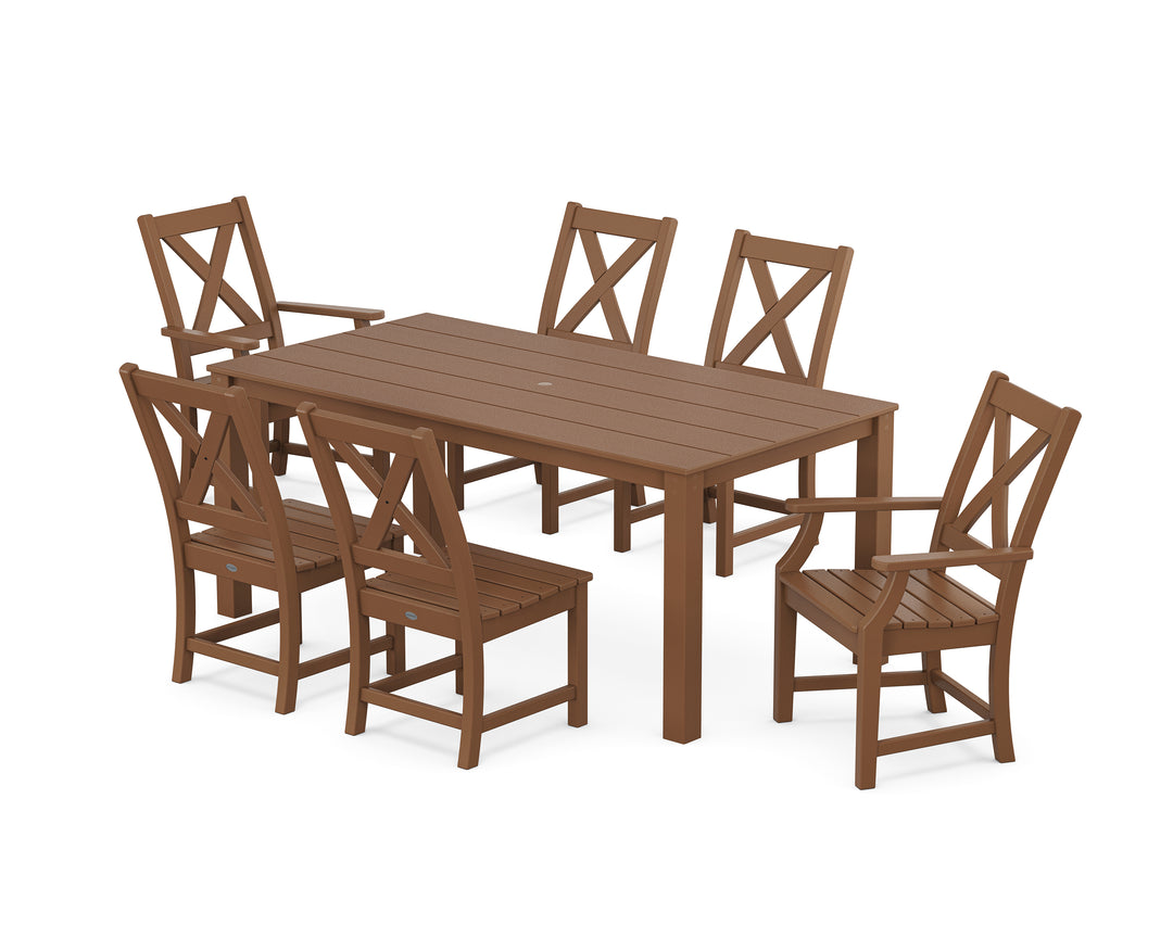 POLYWOOD® Braxton 7-Piece Parsons Dining Set