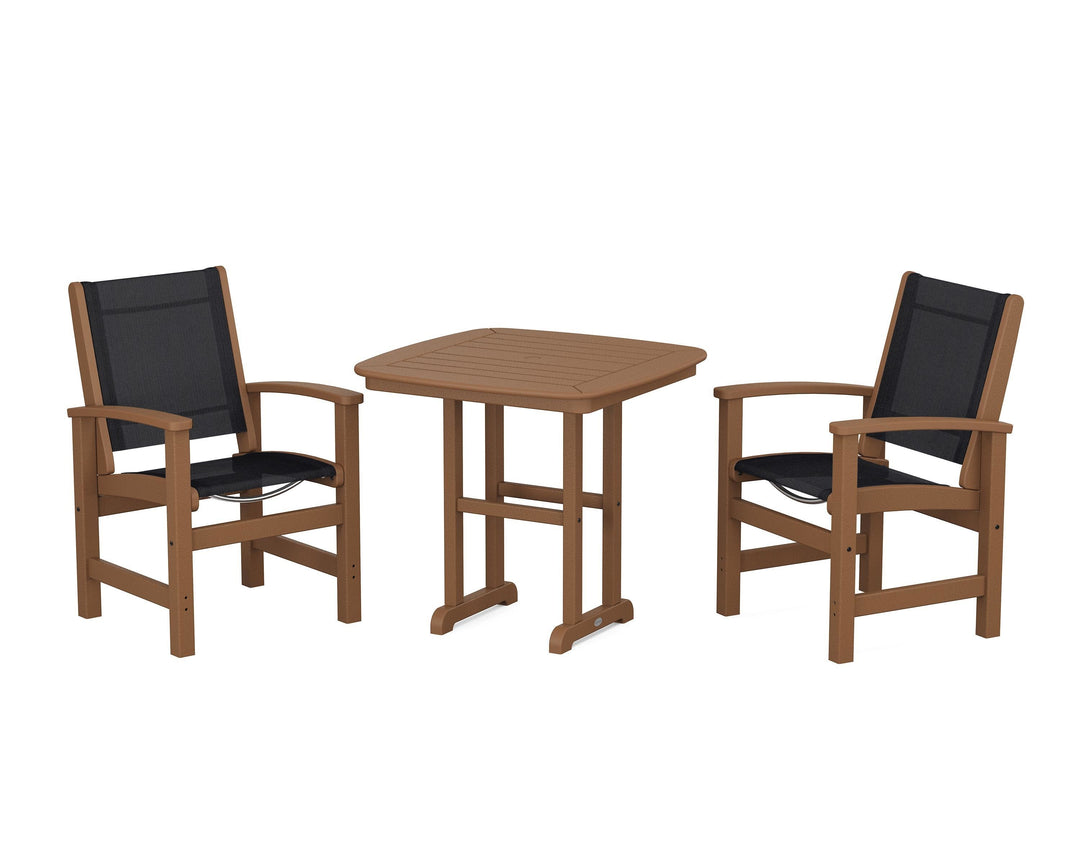 POLYWOOD® Coastal 3-Piece Dining Set