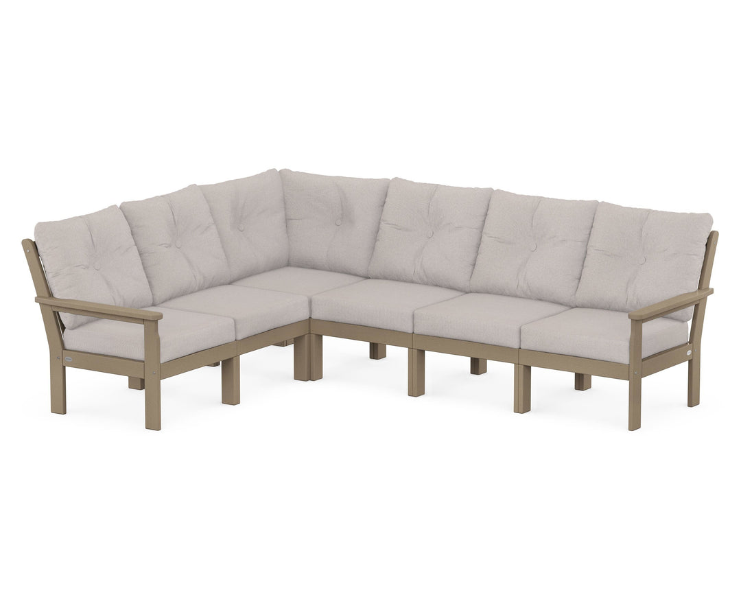 POLYWOOD® Vineyard 6-Piece Sectional