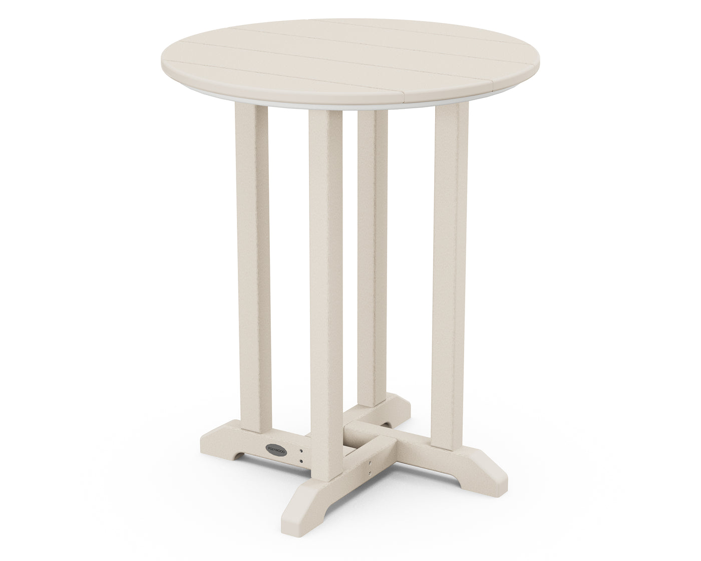 24" Round Farmhouse Bistro Table