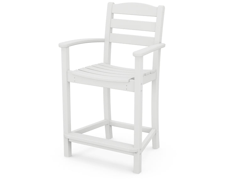 POLYWOOD® La Casa Café Counter Arm Chair
