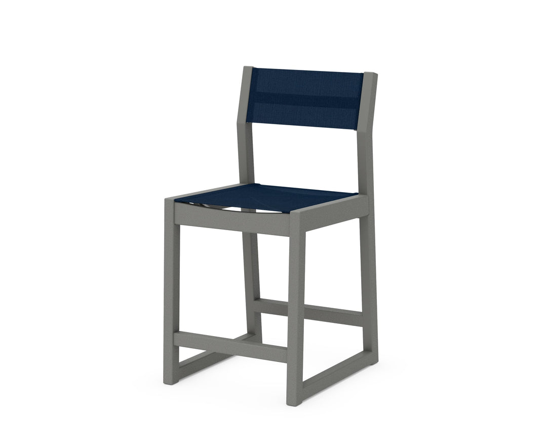 POLYWOOD® EDGE Sling Counter Side Chair