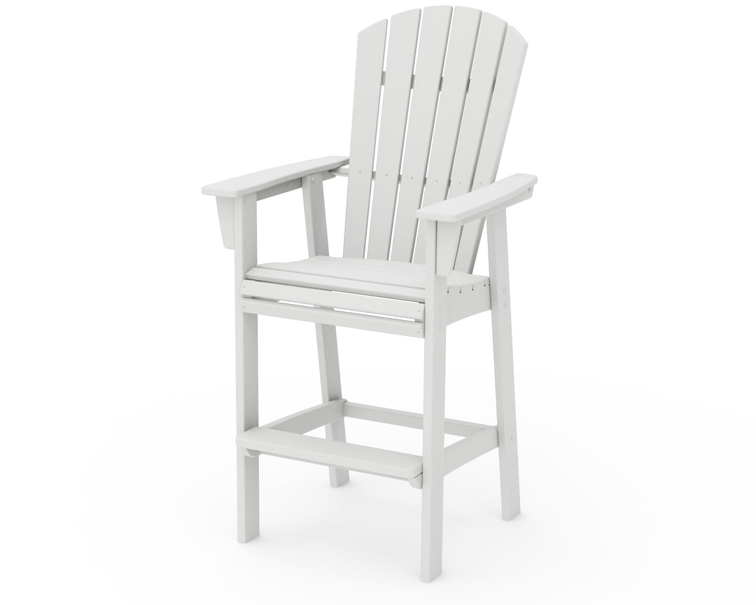 POLYWOOD® Nautical Curveback Adirondack Bar Chair