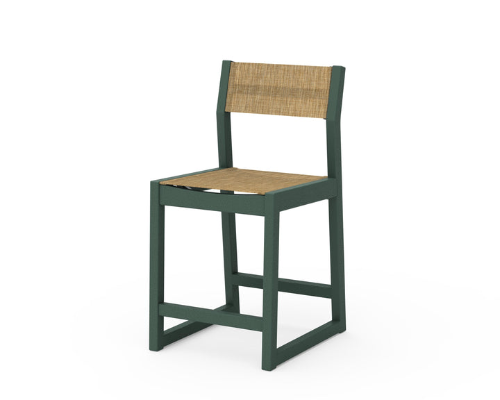 POLYWOOD® EDGE Sling Counter Side Chair