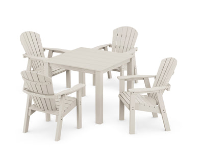 Seashell Coast 5-Piece Parsons Dining Set