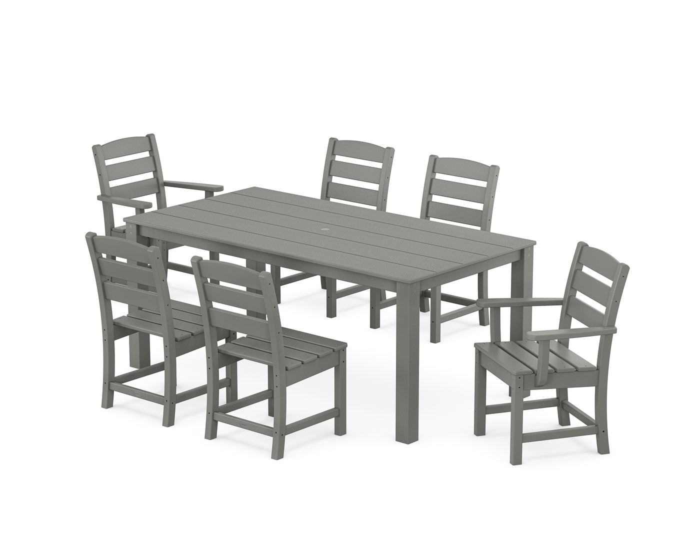 Lakeside 7-Piece Parsons Dining Set