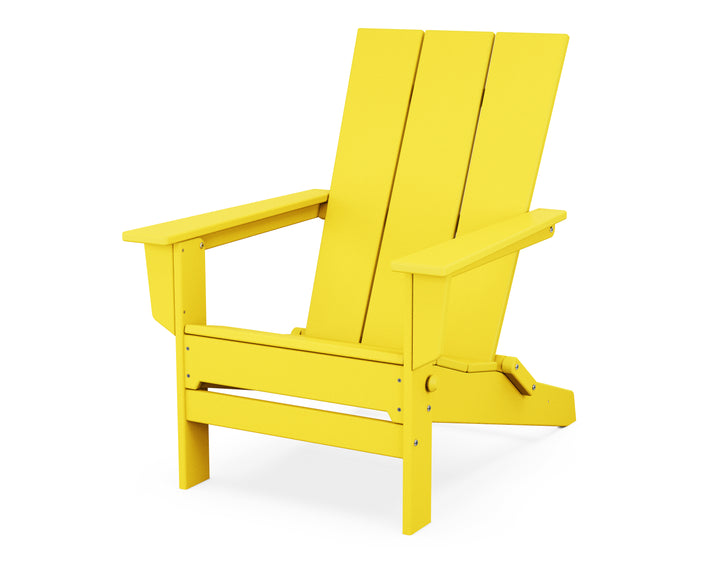 POLYWOOD® Modern Studio Folding Adirondack Chair