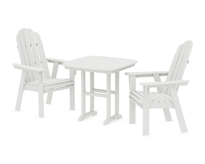POLYWOOD® Vineyard Adirondack 3-Piece Dining Set