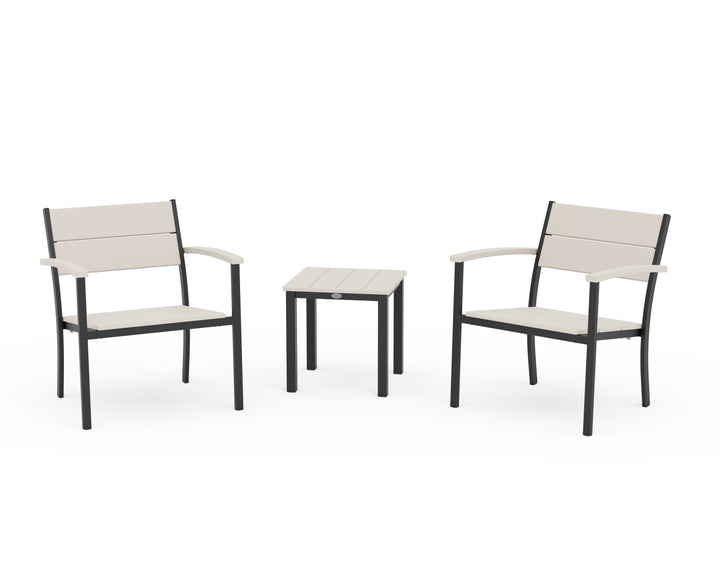 POLYWOOD® Main Street 3-Piece Lounge Chair Set