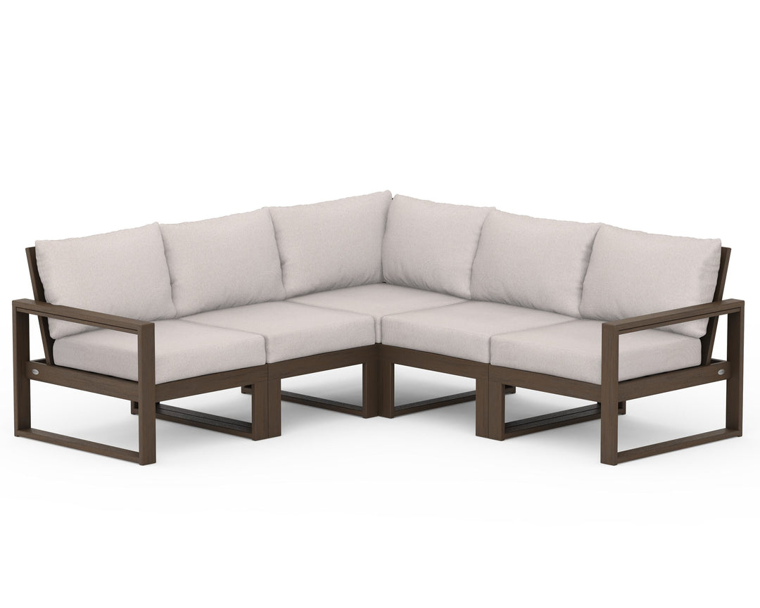 POLYWOOD® EDGE 5-Piece Modular Deep Seating Set