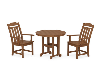 Cottage 3-Piece Farmhouse Dining Set