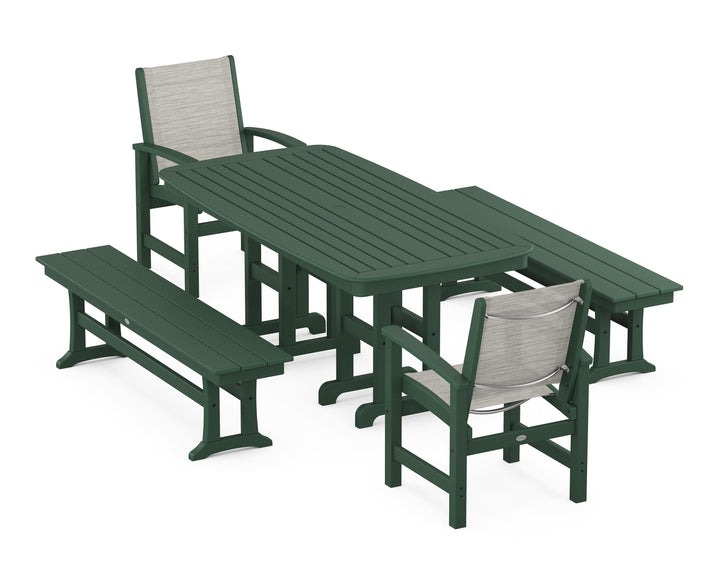POLYWOOD® Coastal 5-Piece Dining Set