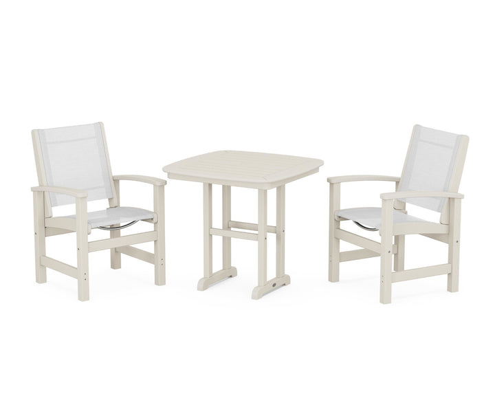 POLYWOOD® Coastal 3-Piece Dining Set