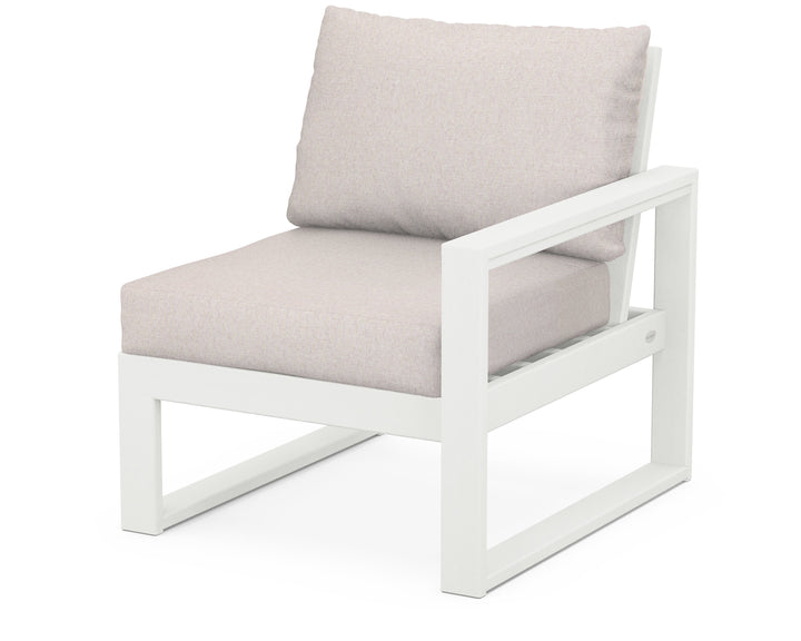 POLYWOOD® EDGE Modular Right Arm Chair