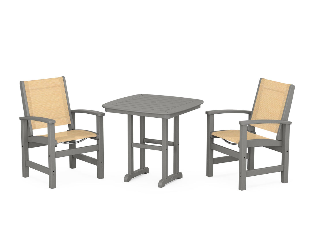 POLYWOOD® Coastal 3-Piece Dining Set