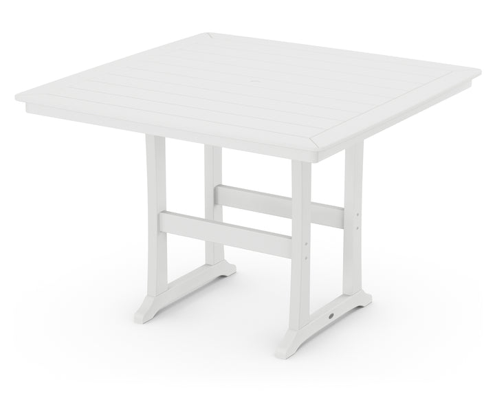 POLYWOOD® Nautical Trestle 59" Bar Table