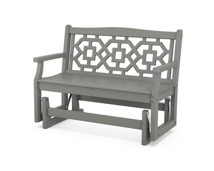 Martha Stewart by POLYWOOD® Chinoiserie 48" Glider