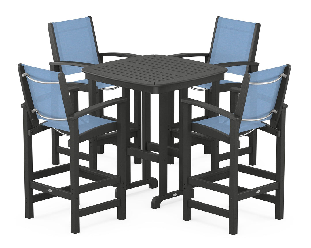 POLYWOOD® Coastal 5-Piece Bar Set
