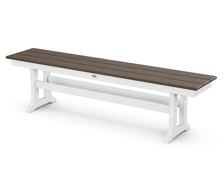 POLYWOOD® Farmhouse Trestle 65" Bench