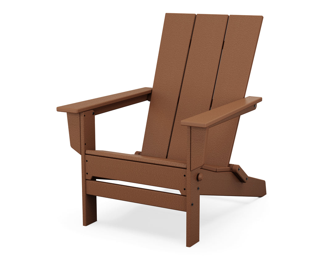 POLYWOOD® Modern Studio Folding Adirondack Chair