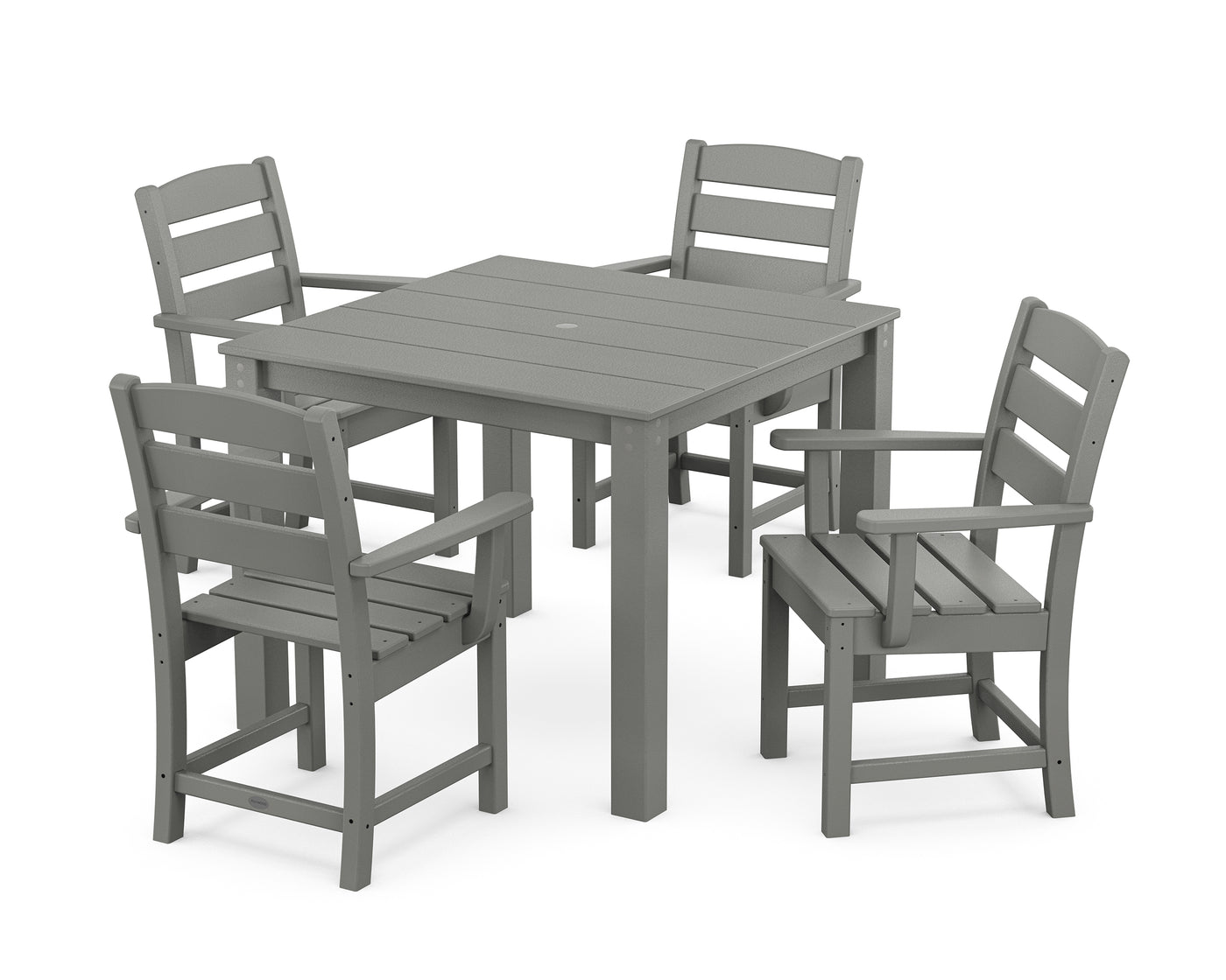 Lakeside 5-Piece Parsons Dining Set