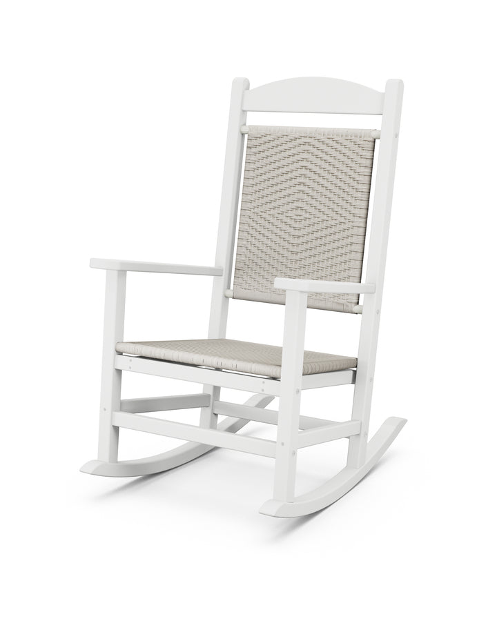 POLYWOOD® Presidential Woven Rocking Chair