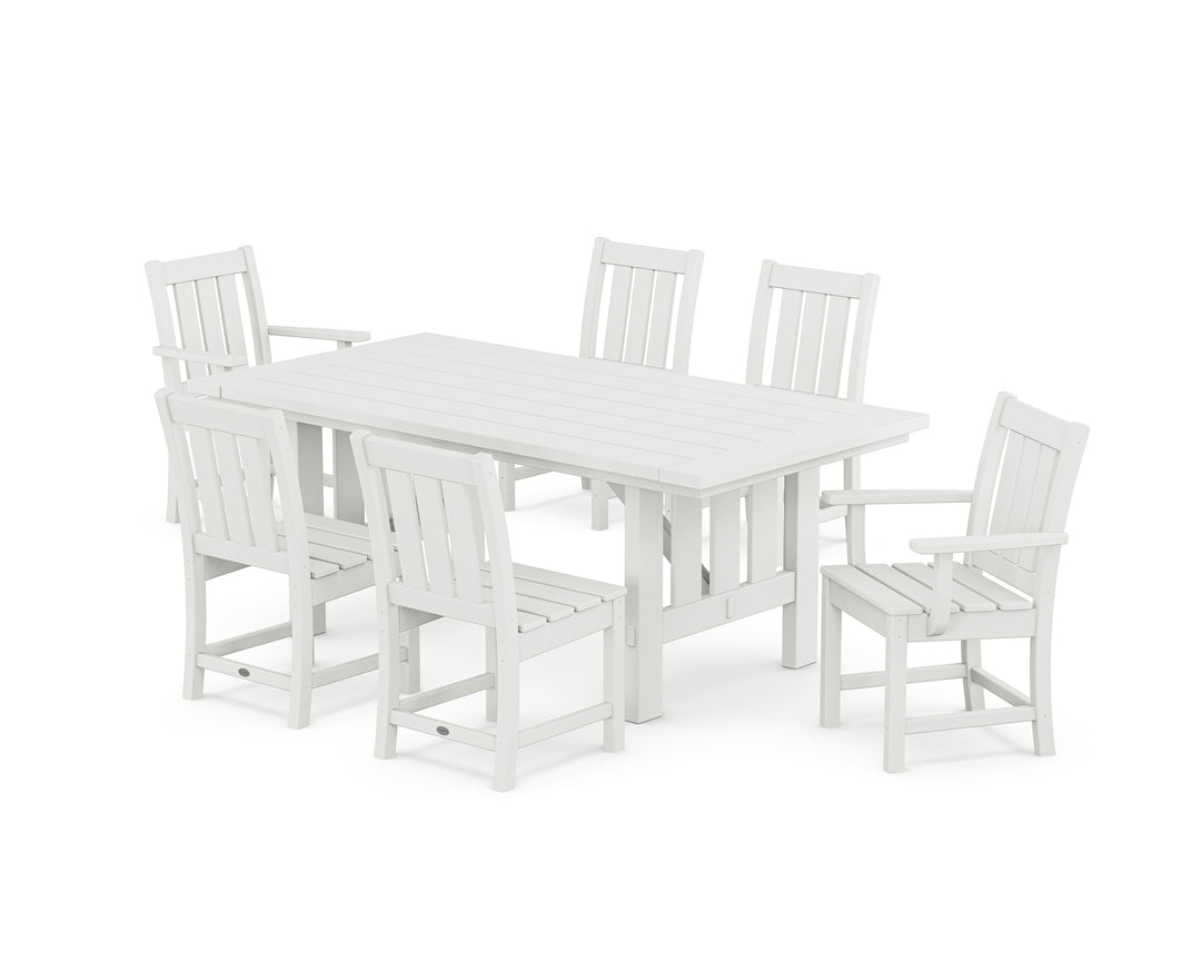 POLYWOOD® Oxford 7-Piece Dining Set with Mission Table