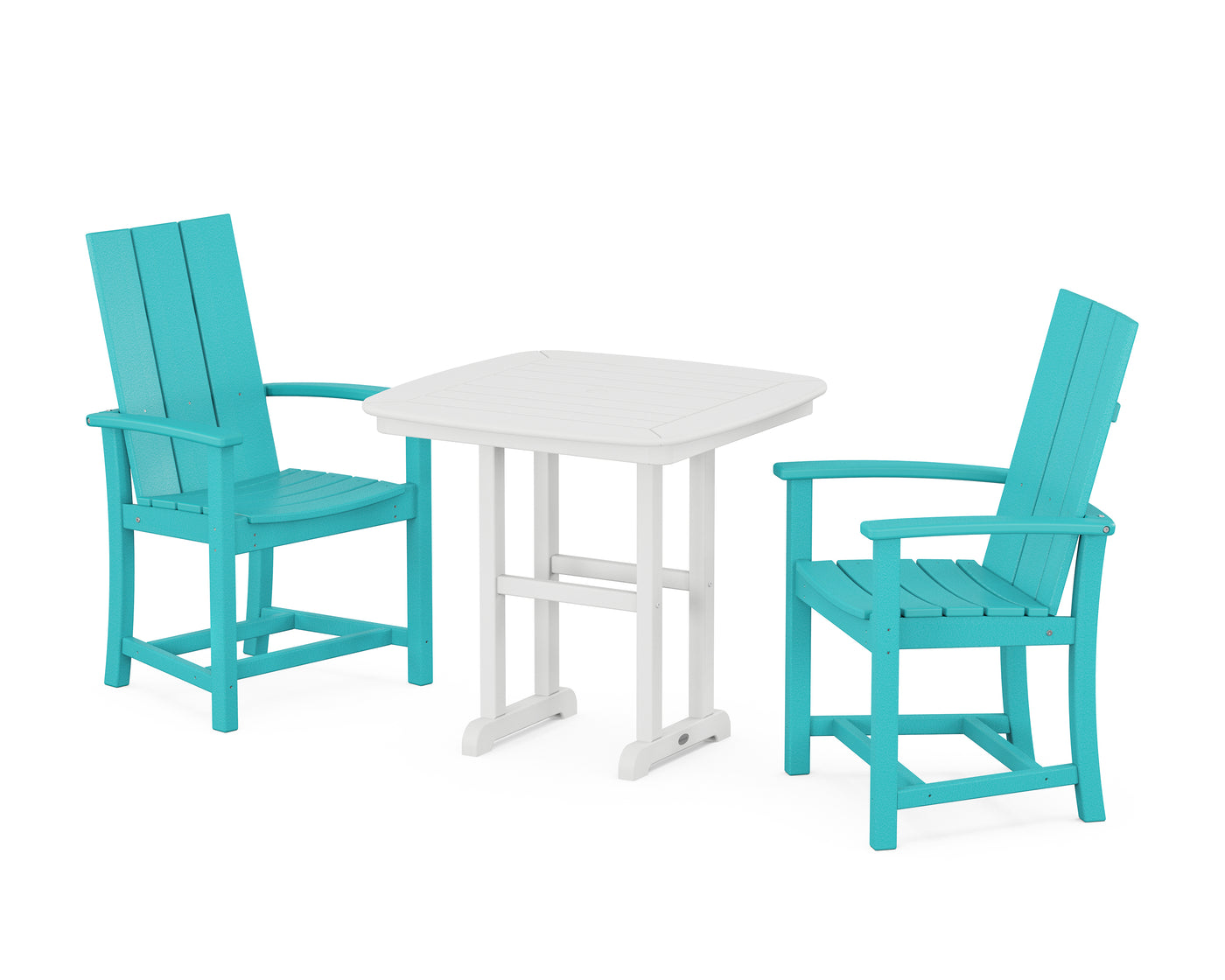 Modern Adirondack 3-Piece Dining Set