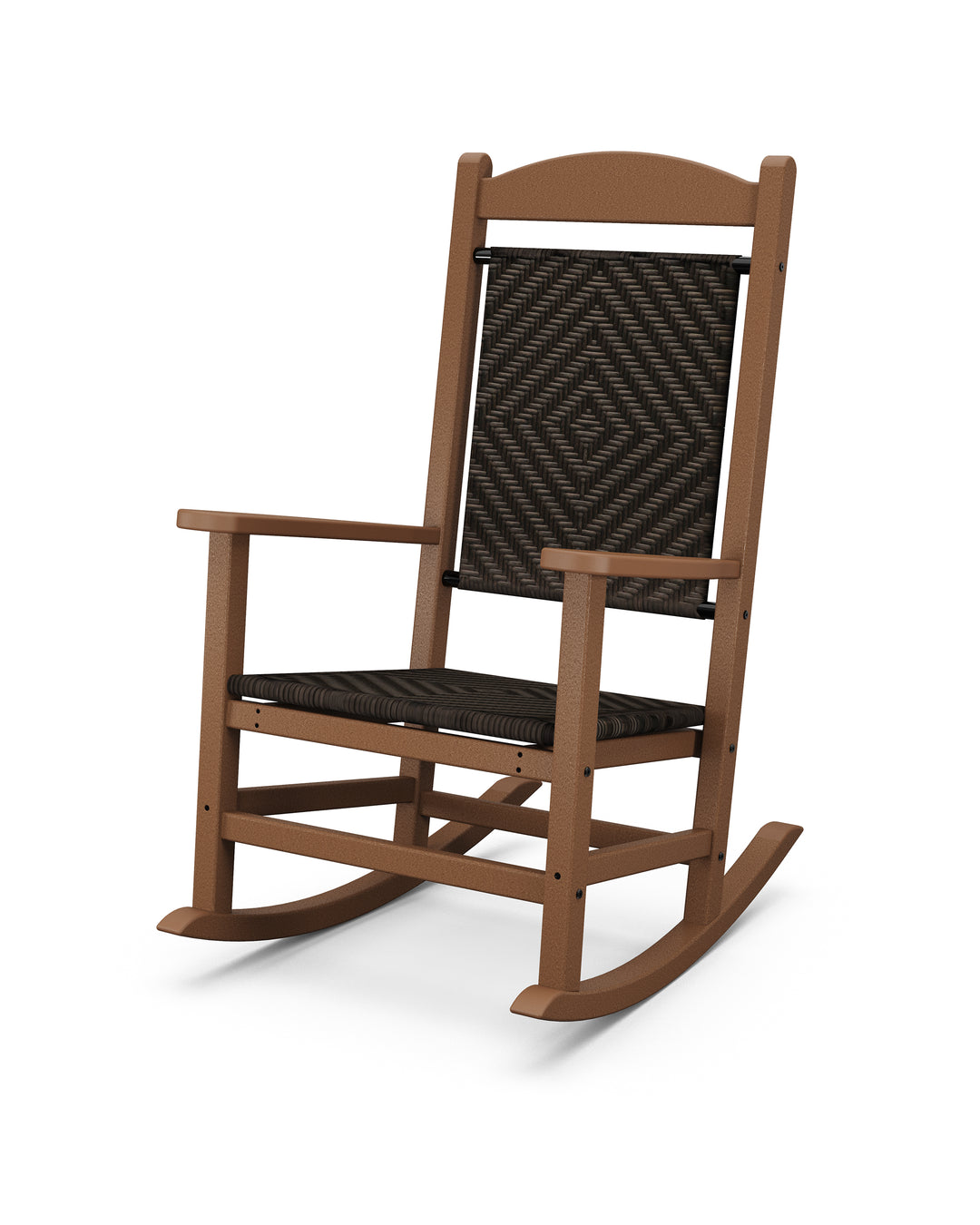 POLYWOOD® Presidential Woven Rocking Chair