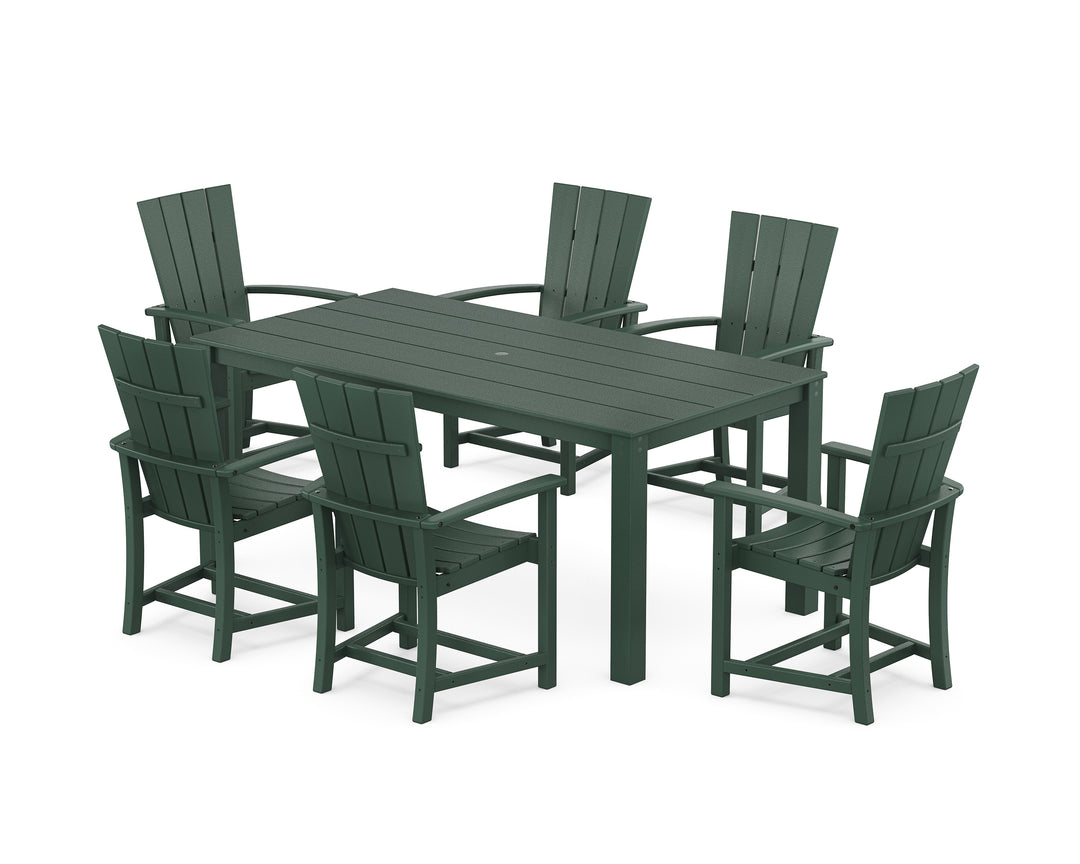 POLYWOOD® Quattro 7-Piece Parsons Dining Set