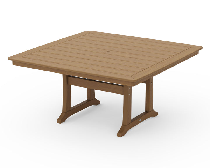 POLYWOOD® Nautical Trestle 59" Dining Table