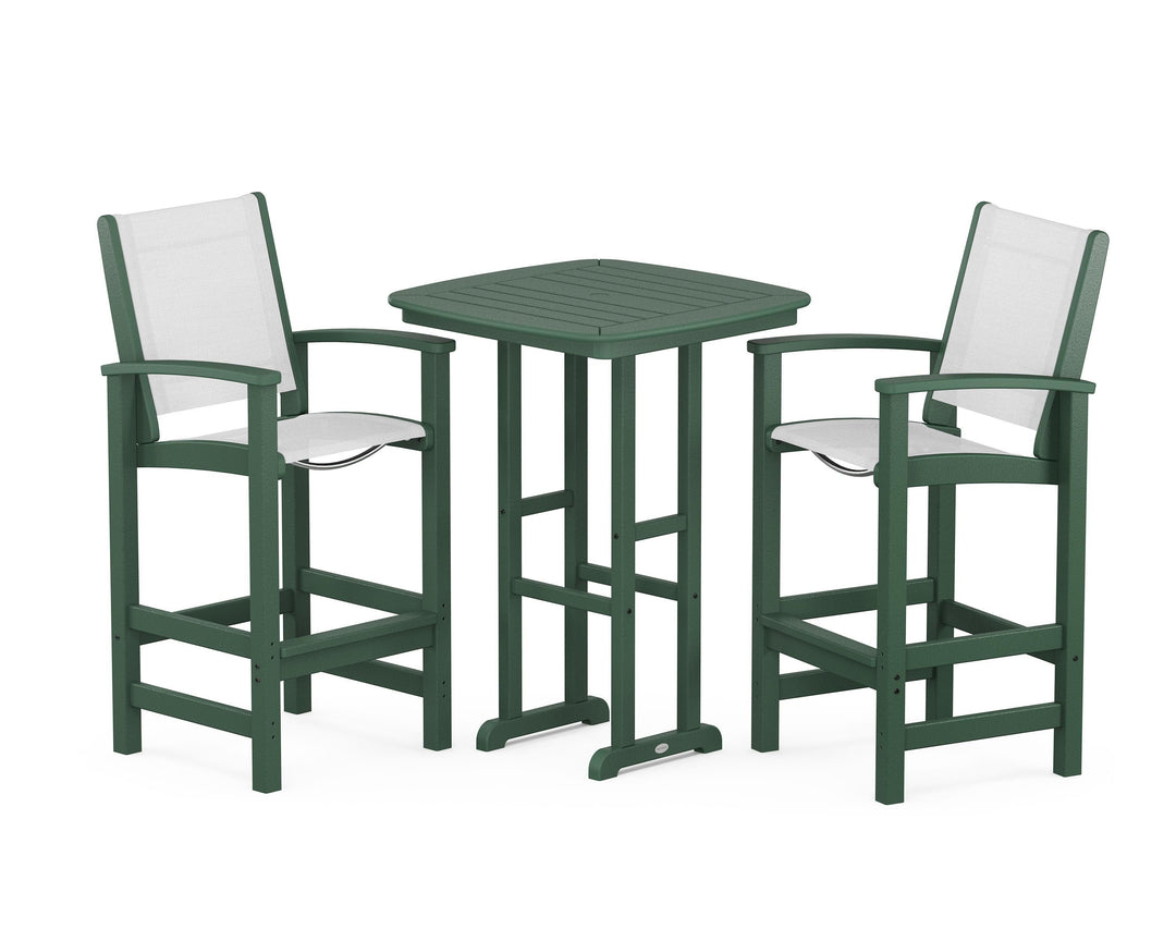 POLYWOOD® Coastal 3-Piece Bar Set