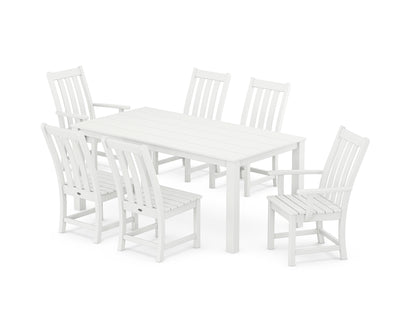 Vineyard 7-Piece Parsons Dining Set