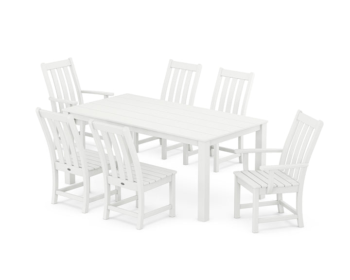 POLYWOOD® Vineyard 7-Piece Parsons Dining Set