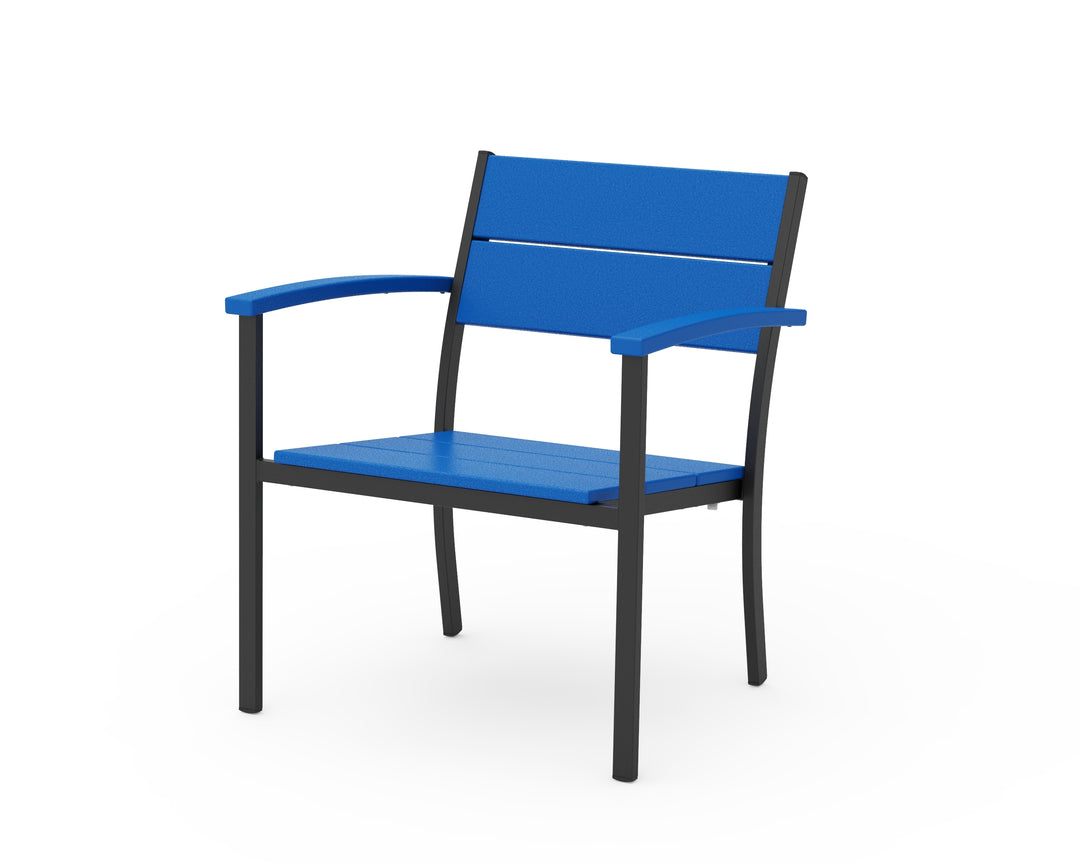 POLYWOOD® Main Street Stacking Lounge Arm Chair