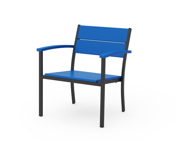 POLYWOOD® Main Street Stacking Lounge Arm Chair