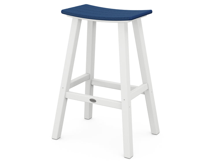 POLYWOOD® Contempo 30" Saddle Bar Stool