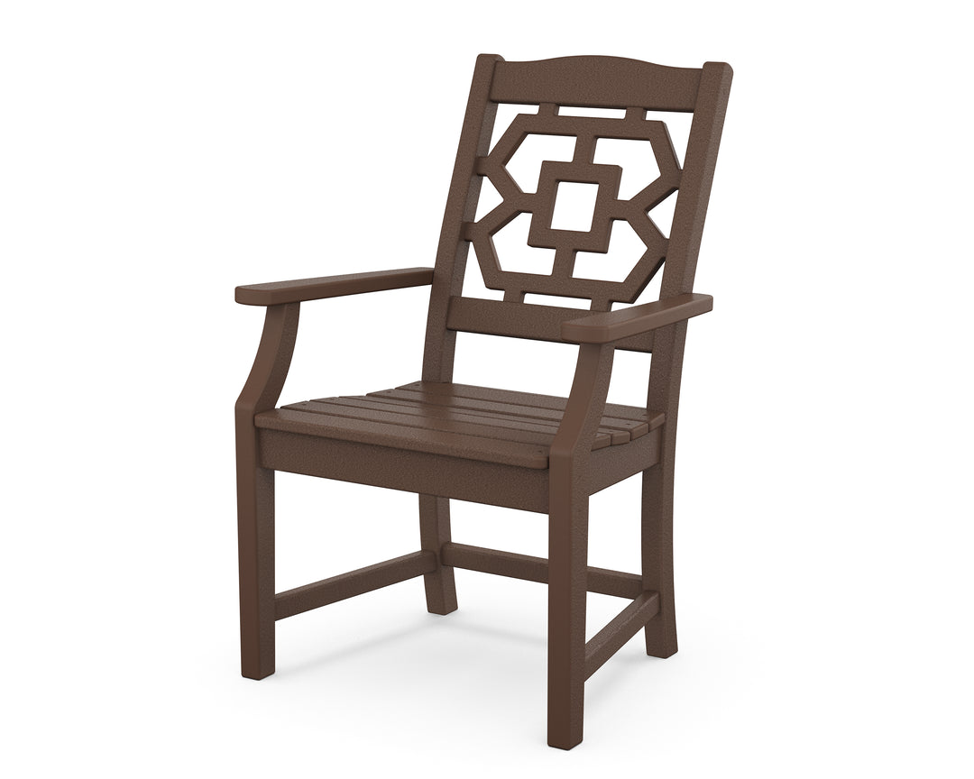 Martha Stewart by POLYWOOD® Chinoiserie Dining Arm Chair
