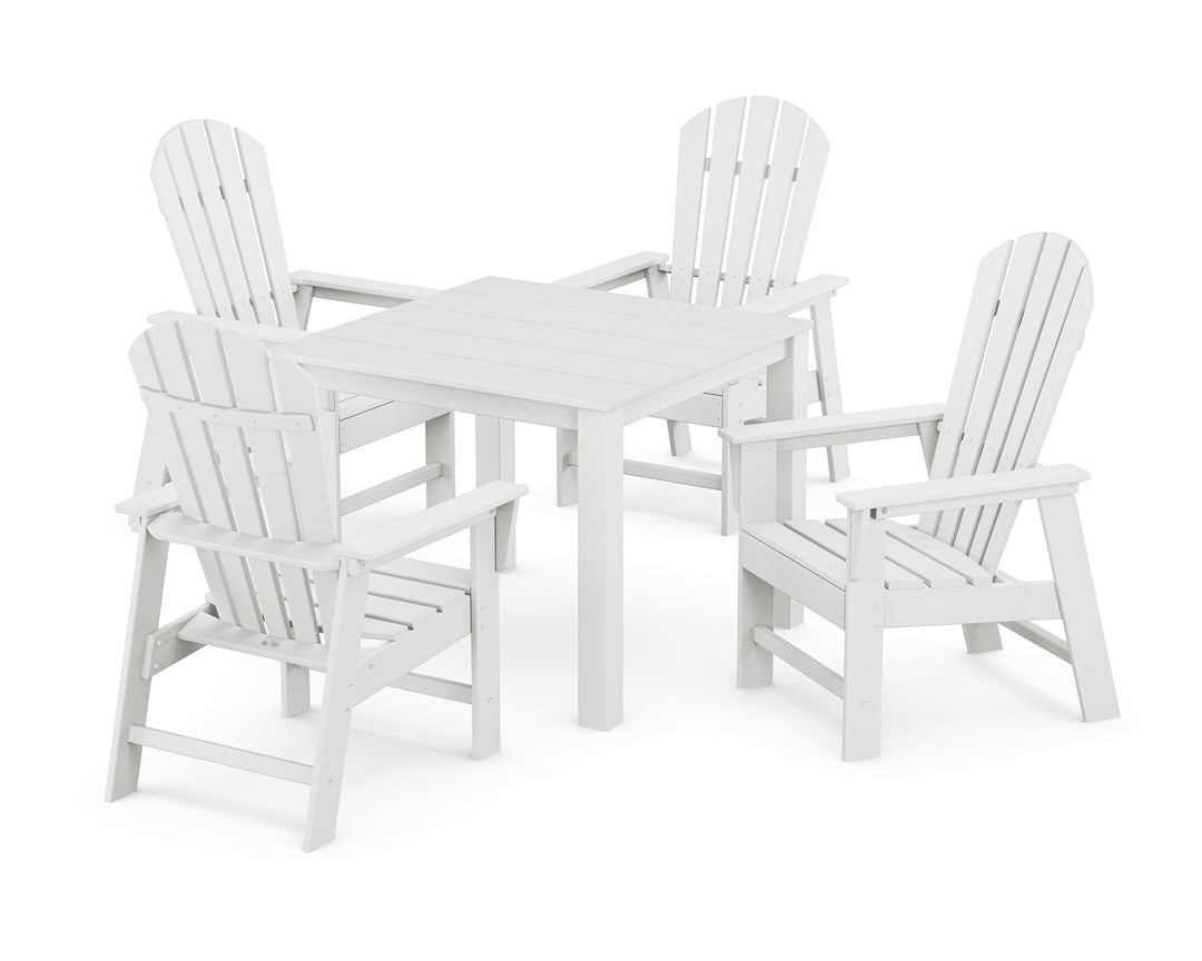 POLYWOOD® South Beach Coast 5-Piece Parsons Dining Set