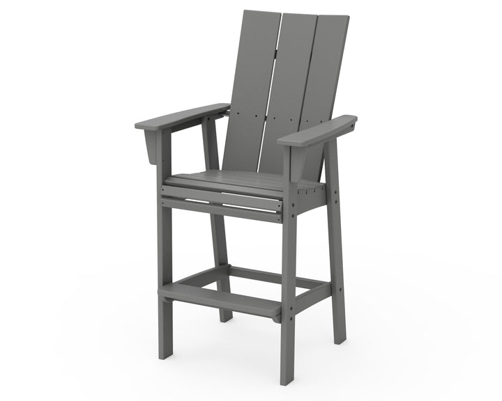 POLYWOOD® Modern Curveback Adirondack Bar Chair