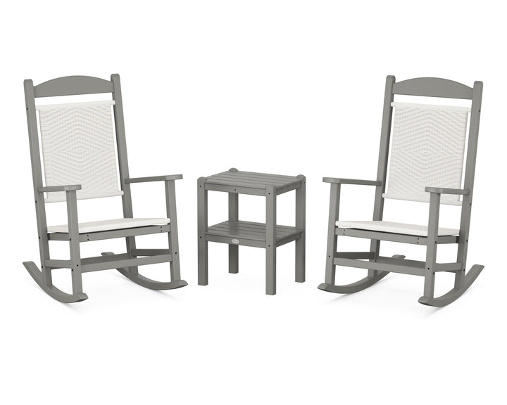 POLYWOOD® Presidential Woven Rocker 3-Piece Set