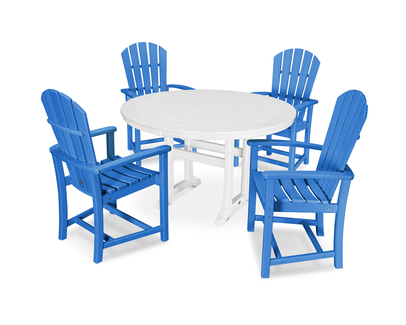 Palm Coast 5-Piece Round Dining Set