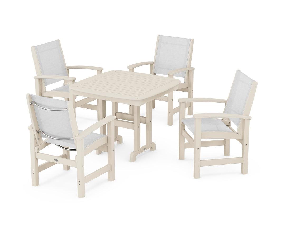 POLYWOOD® Coastal 5-Piece Dining Set
