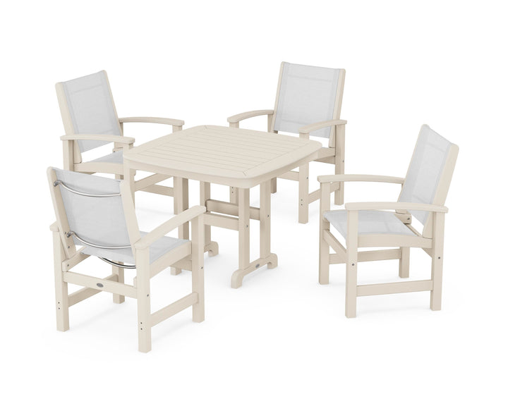 POLYWOOD® Coastal 5-Piece Dining Set
